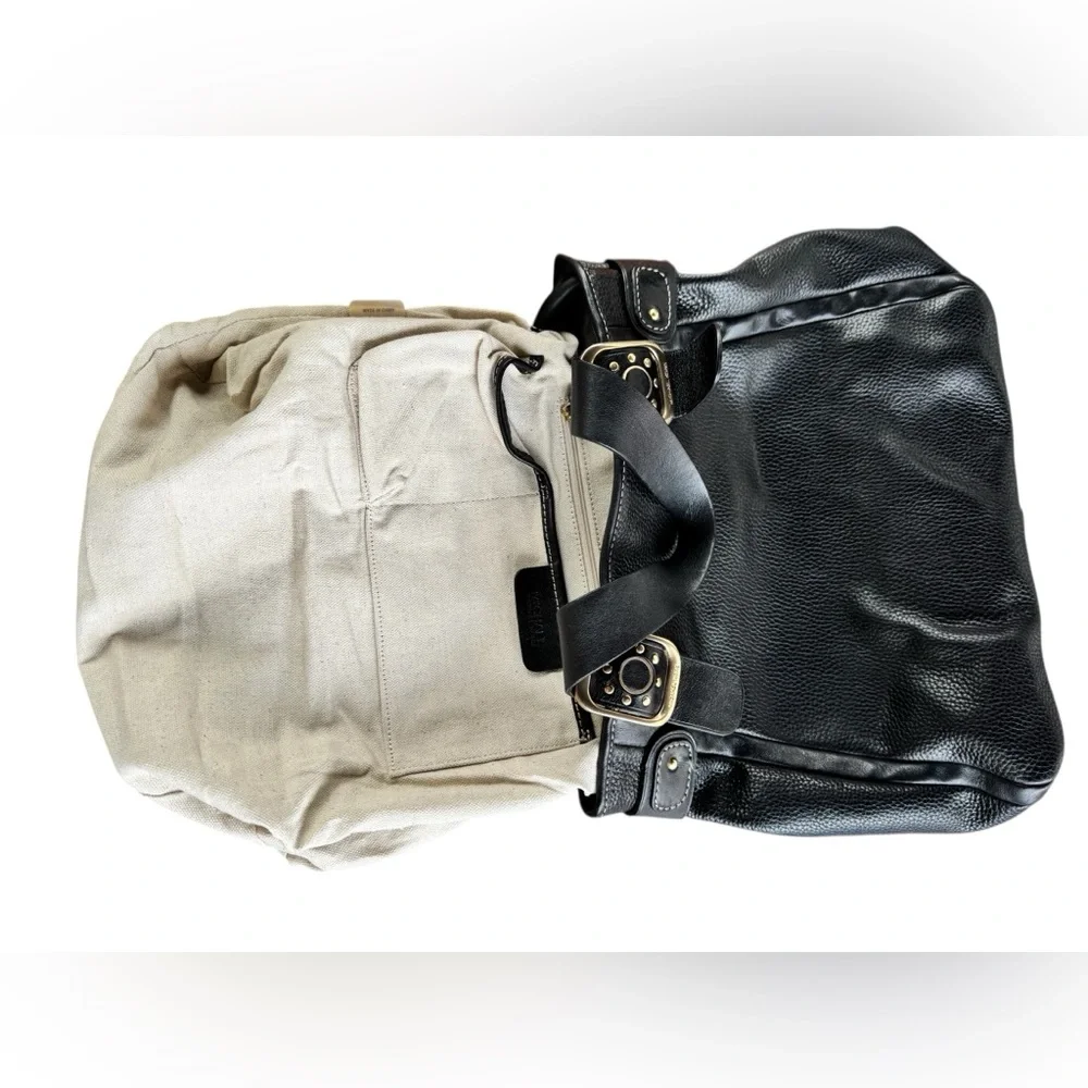 Michael Kors Black Vintage with Gold Accents
